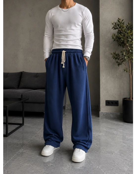 BASİC BAGGY YAN DETAY UNİSEX EŞOFMAN