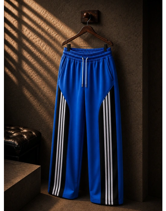 ÜÇ ÇİZGİLİ BAGGY ADD EŞOFMAN