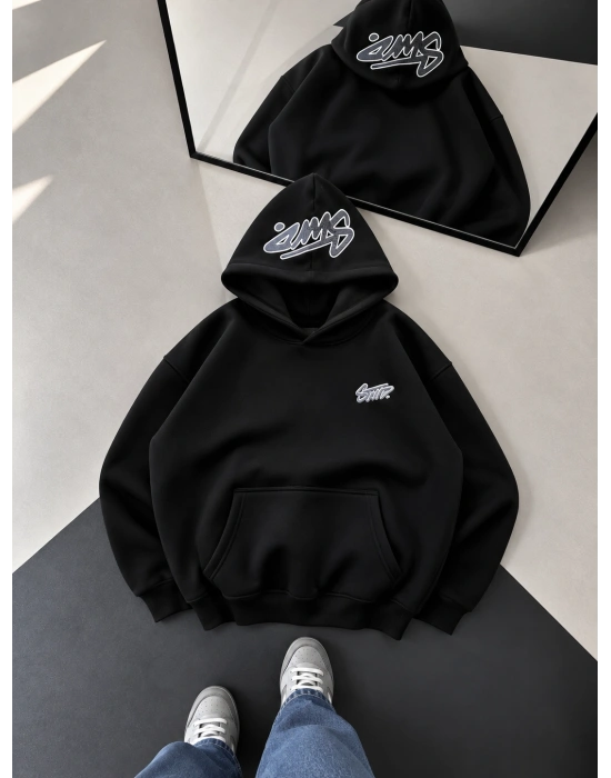 SWD KAPÜŞONLU SWEATSHİRT