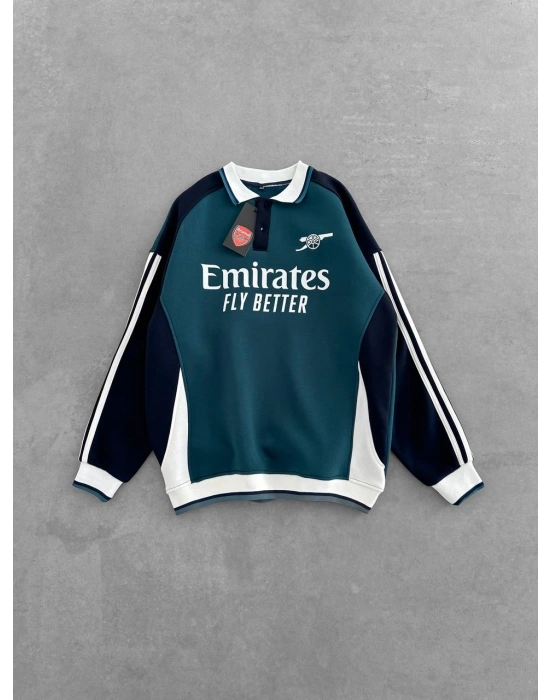 EMR POLO YAKA SWEATSHİRT
