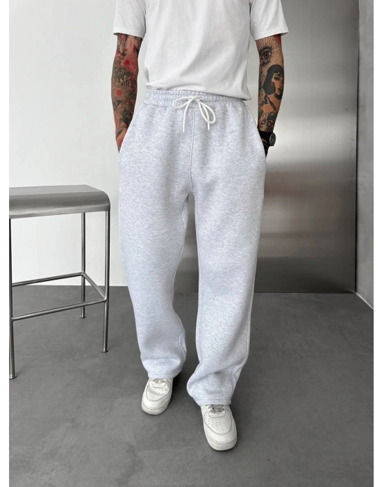 BASİC ŞARDONLU BAGGY EŞOFMAN GRİ