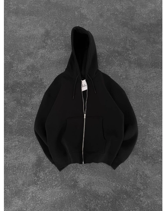 BASİC OVERSİZE ŞARDONLU HIRKA