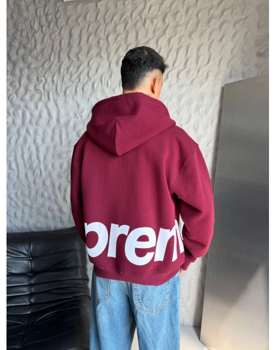 SUPREME ŞARDONLU HIRKA BORDO