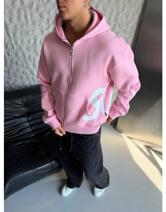 SUPREME ŞARDONLU HIRKA PEMBE