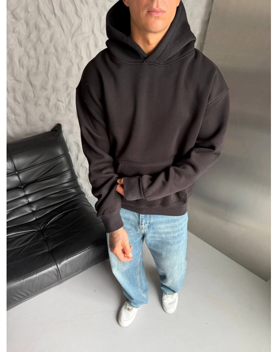 ANGEL ŞARDONLU SWEATSHİRT SİYAH
