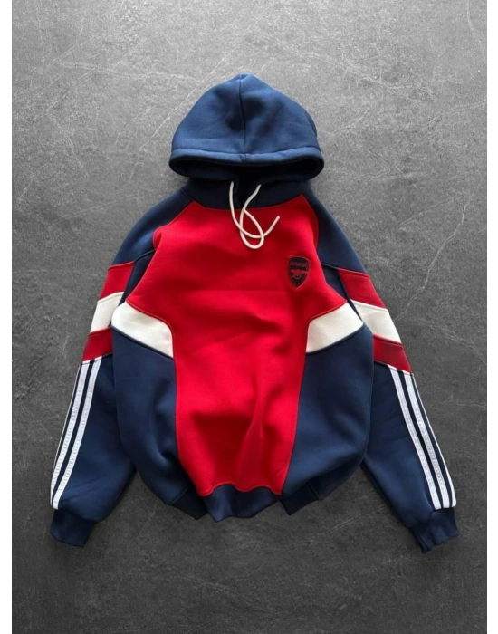 Ars Kapüşonlu Şardonlu Sweatshirt