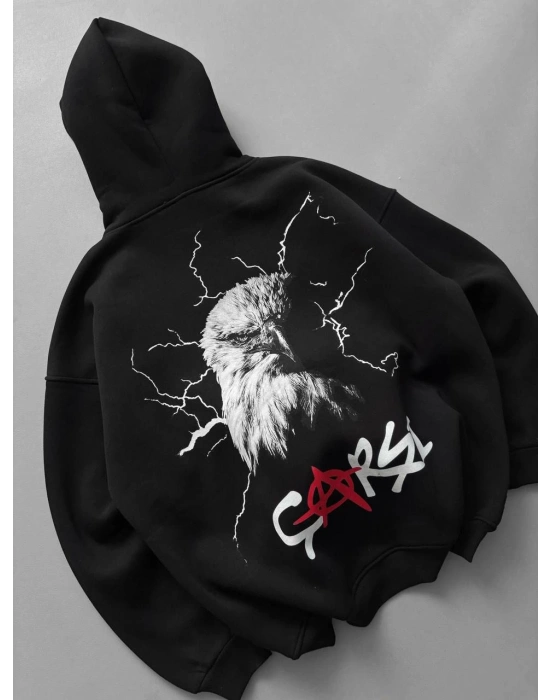 BJK Taraftar hoddie Kar Maske Hırka