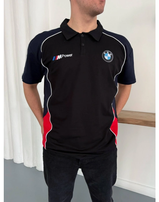 bm Polo Yaka Thirt Siyah