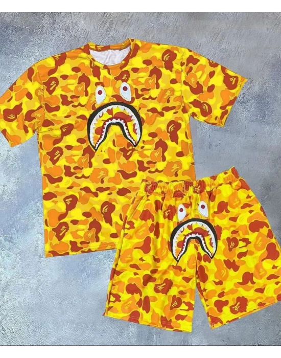 Bp Unisex Şortlu Takım - Sarı