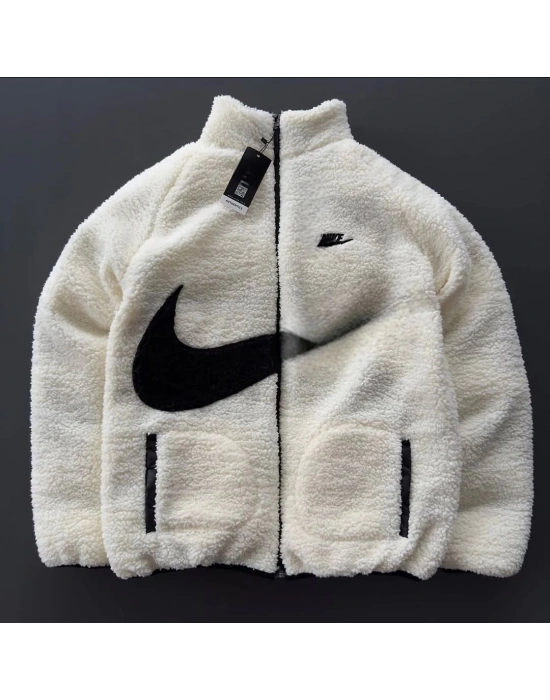 Çift taraflı Unisex Mont Siyah