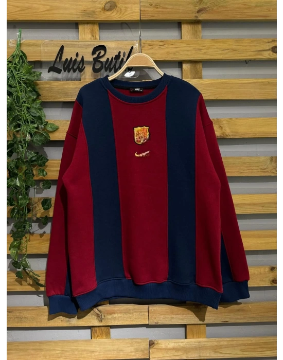 FCB Şardonlu Unisex Sweatshirt