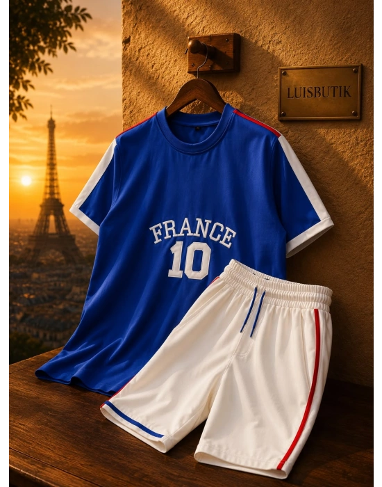 France Oversize Şortlu Takım