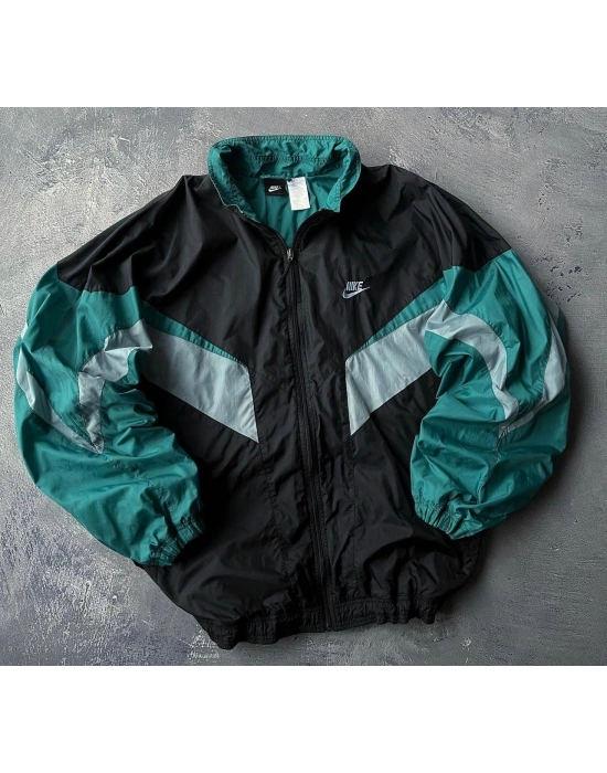 Green Oversize Nk Paraşüt Ceket