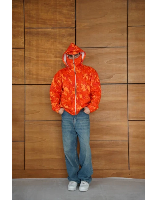 Hoddie Taraftar Kar Maske Unisex Hırka - GS