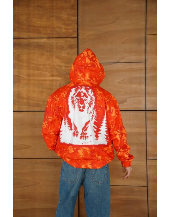 Hoddie Taraftar Kar Maske Unisex Hırka - GS