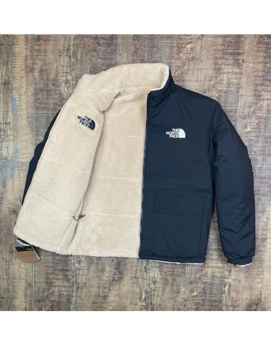 Nf Çift Taraflı Unisex Mont Siyah