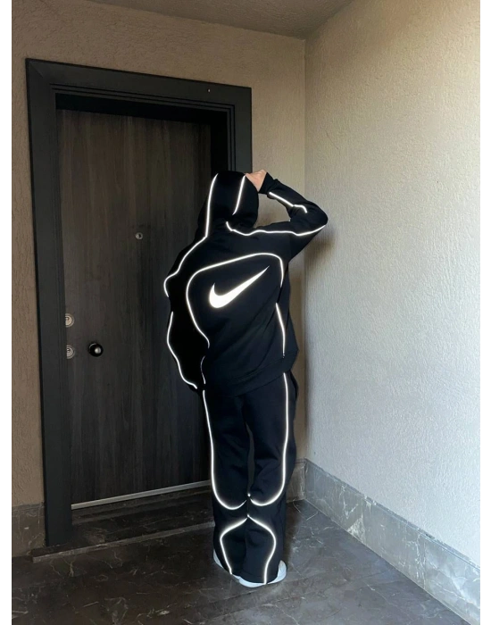 Reflektör Detay Unisex Eşofman Takımıı