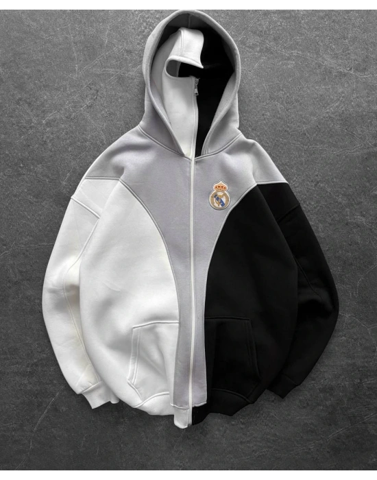 RM Kar Maske Unisex Şardonlu Hırka