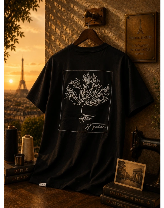 SIRT NAKIŞ DETAY UNİSEX TSHİRT