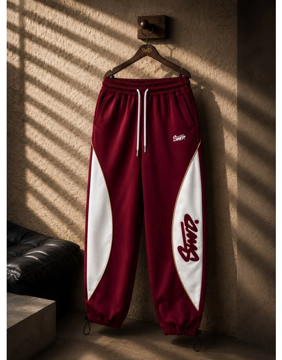 SWD Baggy Eşofman Kırmızı