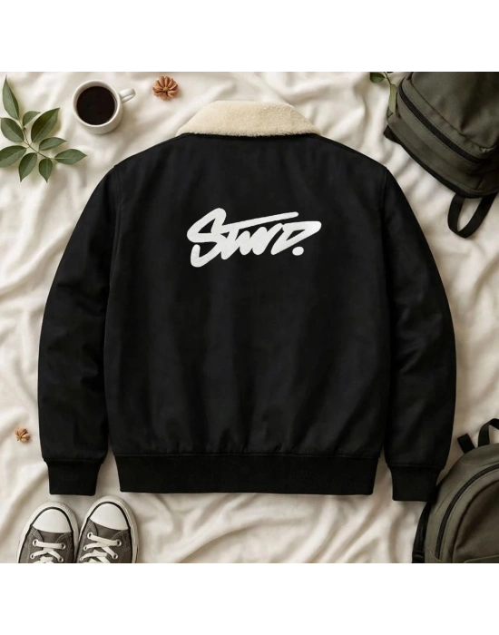 Swd Kürklü Unisex Bomber Ceket