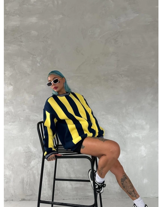 Taraftar Şardonlu Unisex Sweatshirt