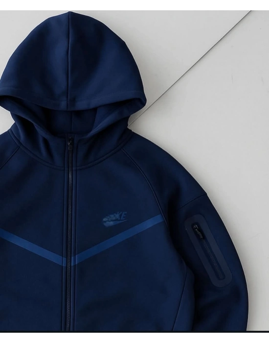 Tech Unisex Hırka - Lacivert