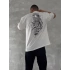 Thug Life Unisex Oversize Tshirt - Beyaz
