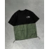 NF Cep Detay Oversize Tshirt Yeşil