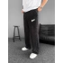 Bol Paça Ayarlanabilir Baggy Eşofman Siyah