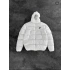 KAPÜŞONLU PUFFER ŞİŞME MONT BEYAZ