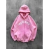 SPİDER ŞARDONLU HIRKA PEMBE