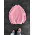 BİYELİ ŞARDONLU UNİSEX HIRKA PEMBE