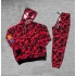 Bape Eşofman Takım Stoklarda - Kırmızı