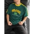 Brazil Unisex Oversize Tshirt - yeşil