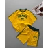 Brazil Unisex Şortlu Takım - Sarı