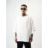 Fakir kom oversize tshirt - Beyaz