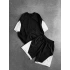 JR Oversize Unisex Şortlu Takım Siyah