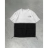 NF Cep Detay Oversize Tshirt Siyah