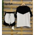 Parçalı Unisex Şortlu Takım - Siyah