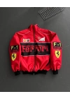 FRR Kırmızı Unisex Bomber Ceket