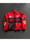 FRR Kırmızı Unisex Bomber Ceket