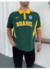 BRZ Polo Yaka Unisex Tshirt Yeşil