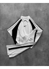 Nakış Detay Unisex Eşofman Takımı Beyaz