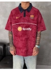 Spotfy Polo Yaka Unisex Tshirt Kırmızı