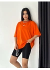 Baskı Detay Nk Oversize Tshirt