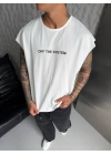 Sırt Detay Oversize Sıfır Kol Siyah