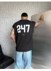 Sırt Detay Oversize Sıfır Kol Beyaz