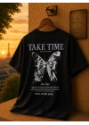 TAKE TİME UNİSEX OVERSİZE TSHİRT