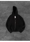 BASİC OVERSİZE ŞARDONLU HIRKA